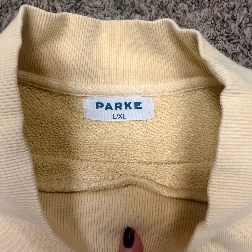 PARKE  yellow mockneck - Picture 4 of 6